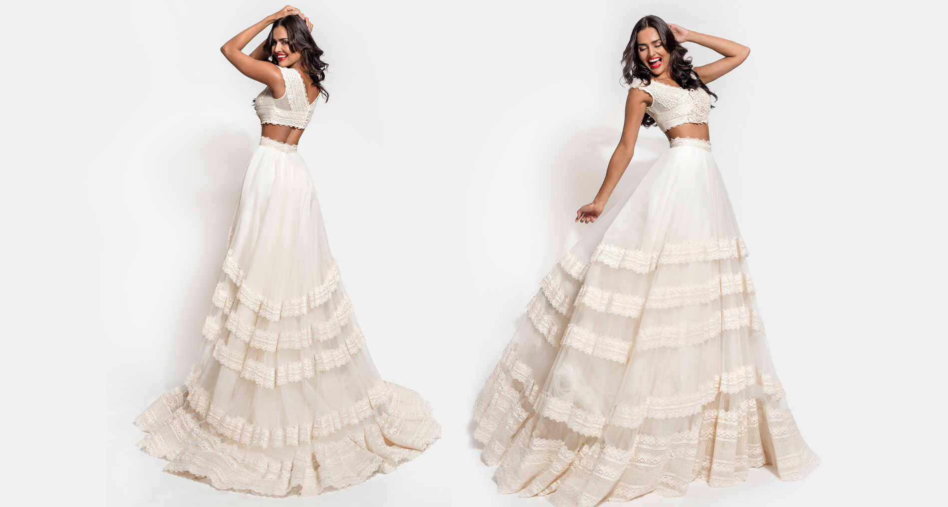 Elpis Top & Elpis Trims Skirt from Hellenic Vintage Essence Collection